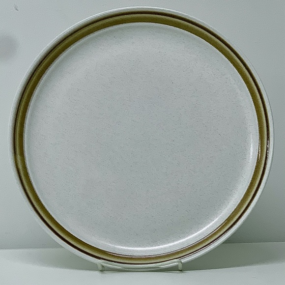 Mid Century Vtg Discontinued Mikasa Country Manor Round Stoneware Serving Plate - Picture 3 of 12